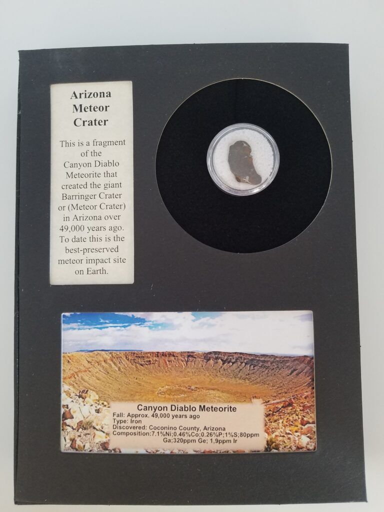 canyon diablo meteorites