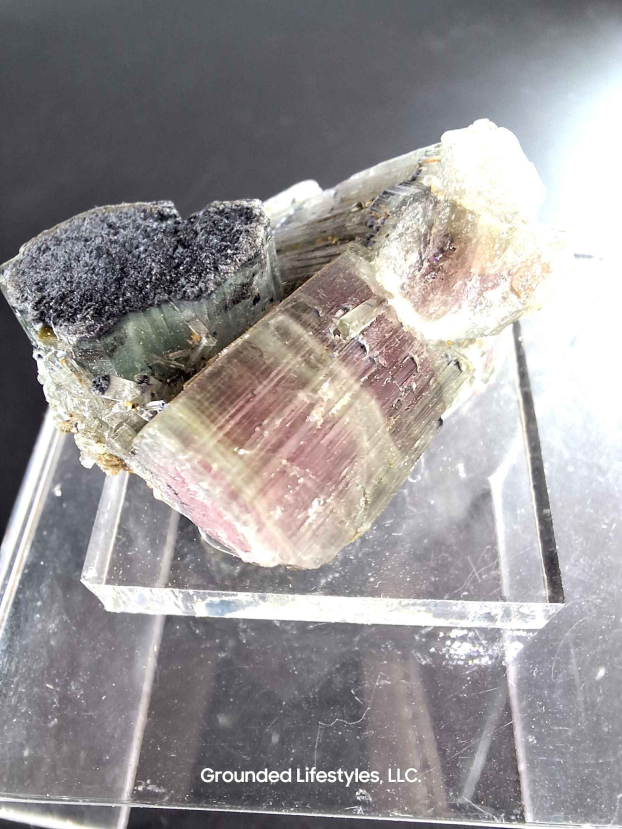Watermelon Tourmaline Specimen Grounded Lifestyles Products