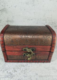 Rustic wooden gift chest decorative keepsake box – Wooden Gift Chest