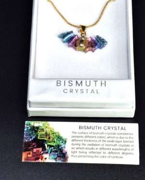 Bismuth Bat Pendant Gift Set Grounded Lifestyles Products