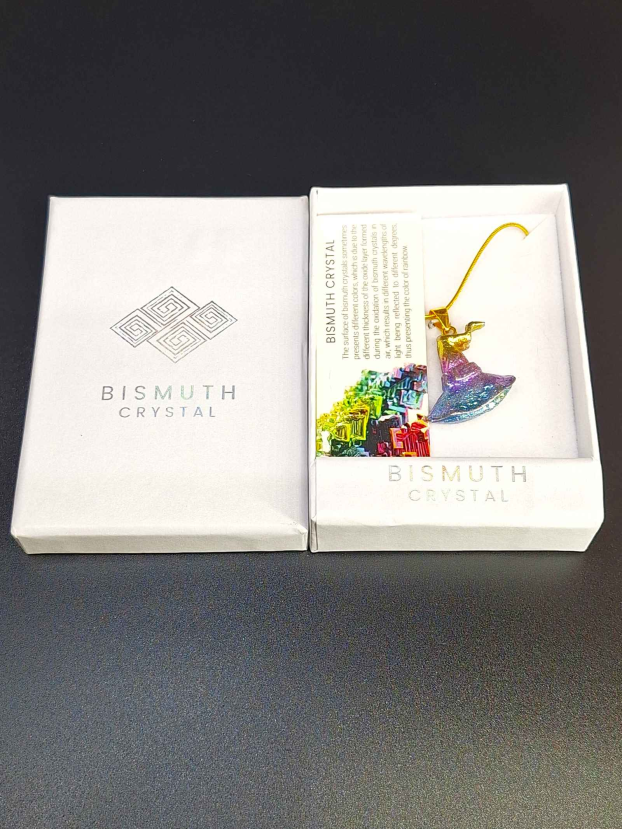 Bismuth Witch Hat Pendant Grounded Lifestyles Products