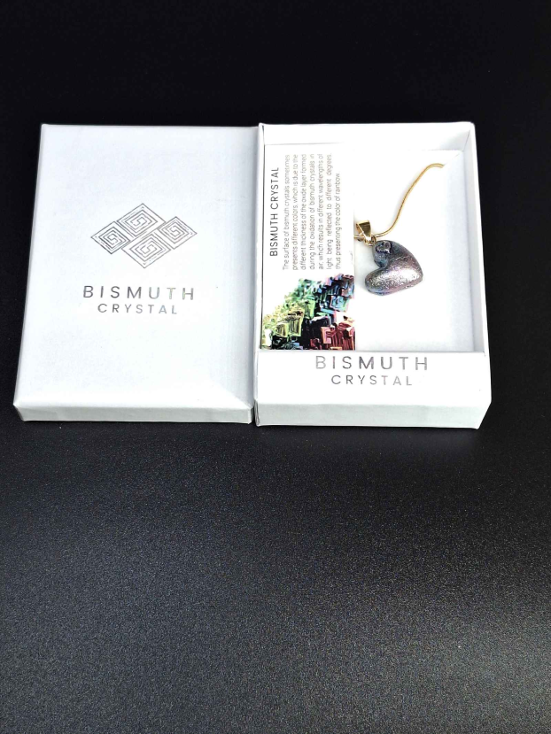 Bismuth Heart Gift Set Grounded Lifestyles Products