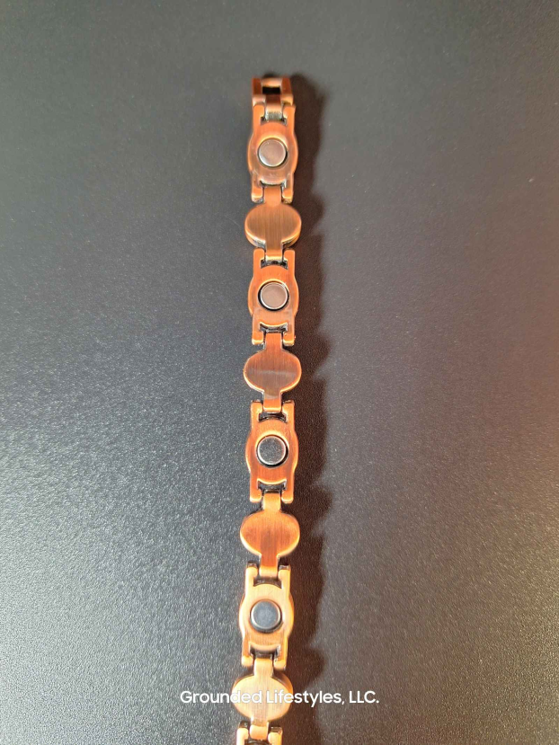 Copper Howlite Magnetic Bracelet