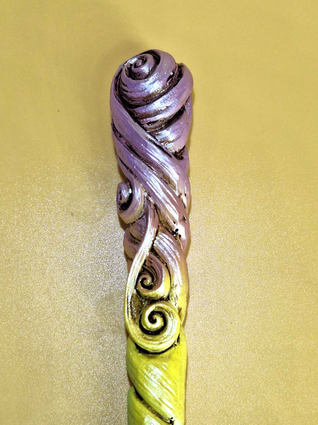 Hand Painted Unicorn Horn Wand Grounded Lifestyles Products