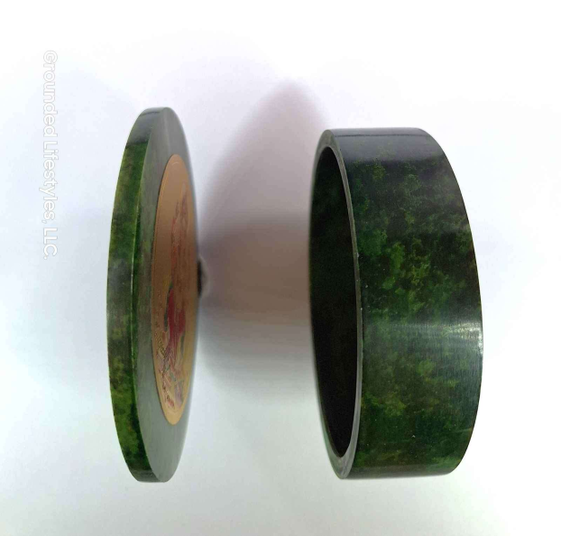 Ganesha Soapstone Round Box Grounded Lifestyles Products