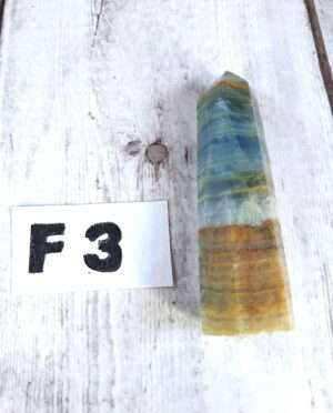 Blue onyx point Chillagoe Queensland Australia natural banded chalcedony