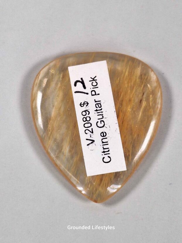 Citrine Guitar Pick - Image 3