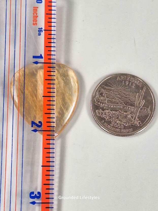 Citrine Guitar Pick - Image 2