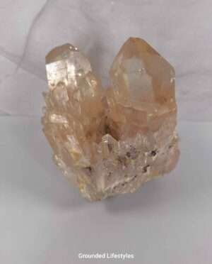 Raw natural citrine from Zambia with golden hues