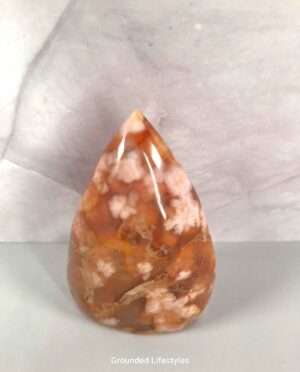 Flower Agate Grade A Madagascar specimen showcasing floral patterns