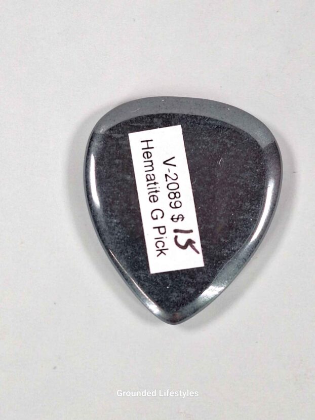Hematite Guitar Pick - Image 3