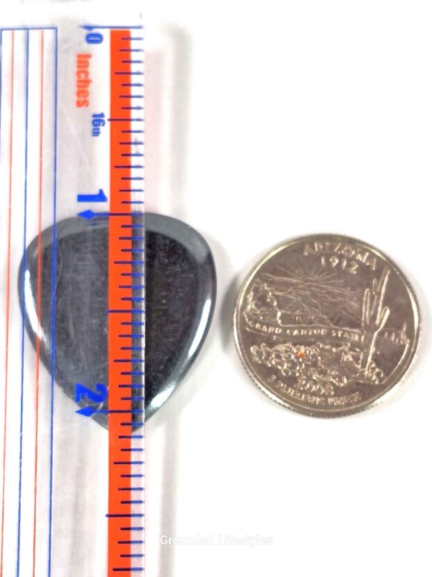Hematite Guitar Pick - Image 2
