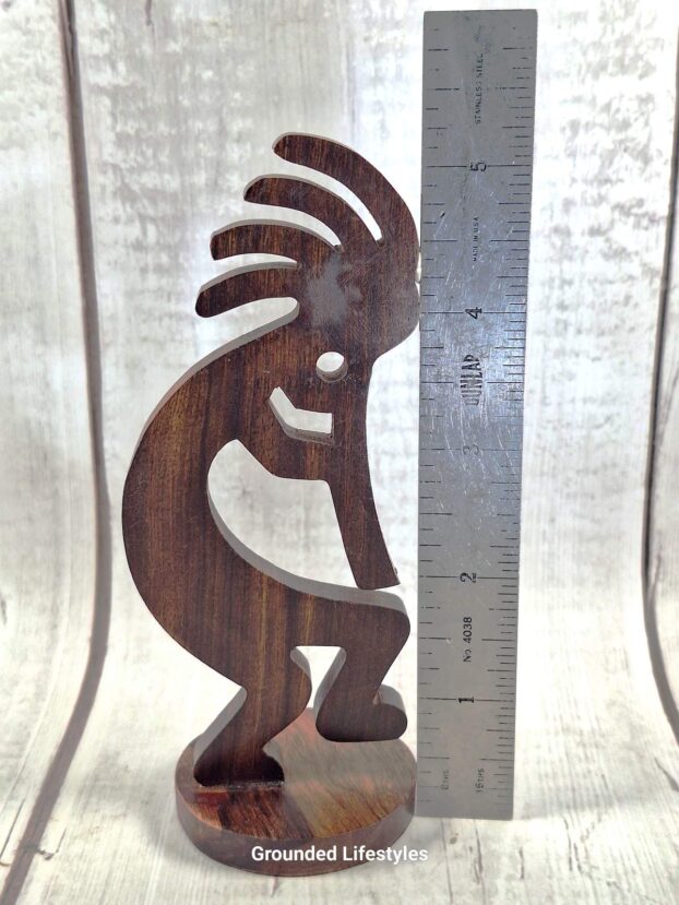 Kokopelli Ironwood Carving Mexico