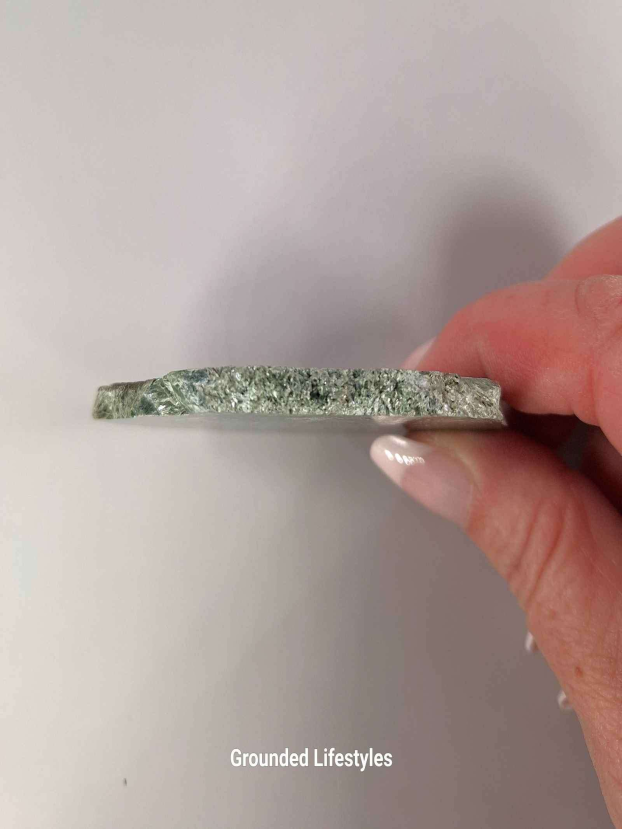 Seraphinite Slice – Siberian Mineral Specimen - Image 3