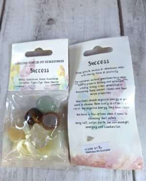 Prosperity and motivation crystal collection promoting confidence and focus