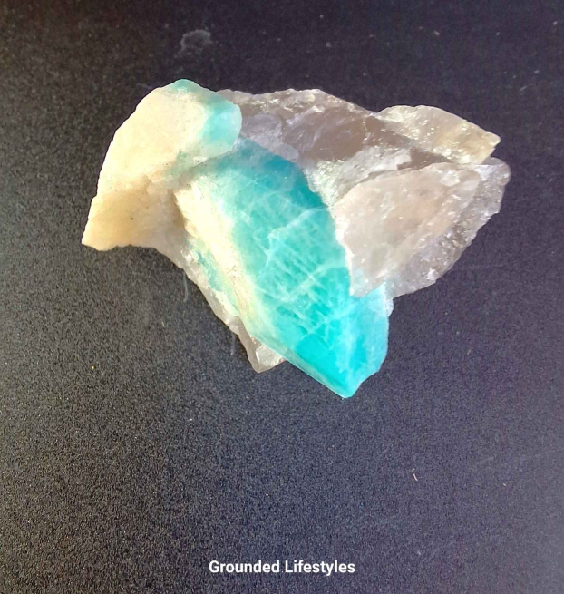 Amazonite with Smoky Quartz Specimen Colorado - Image 3
