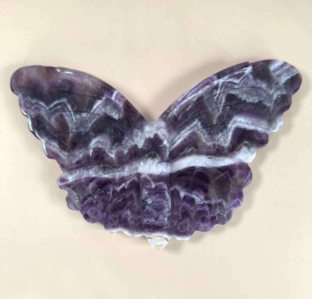 Cheveron Amethyst Butterfly Grounded Lifestyles