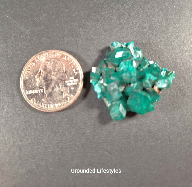 Dioptase Congo Africa 1" Specimen - Image 2