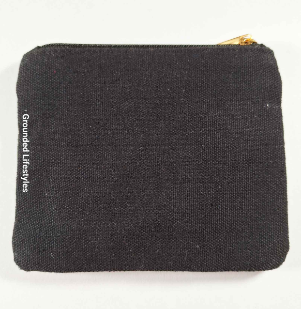 Evil Eye Beaded Zip Pouch Handcrafted Accessory - Image 2