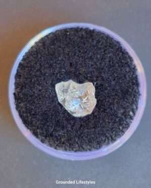 Rare colorless phenakite gemstone from Russia