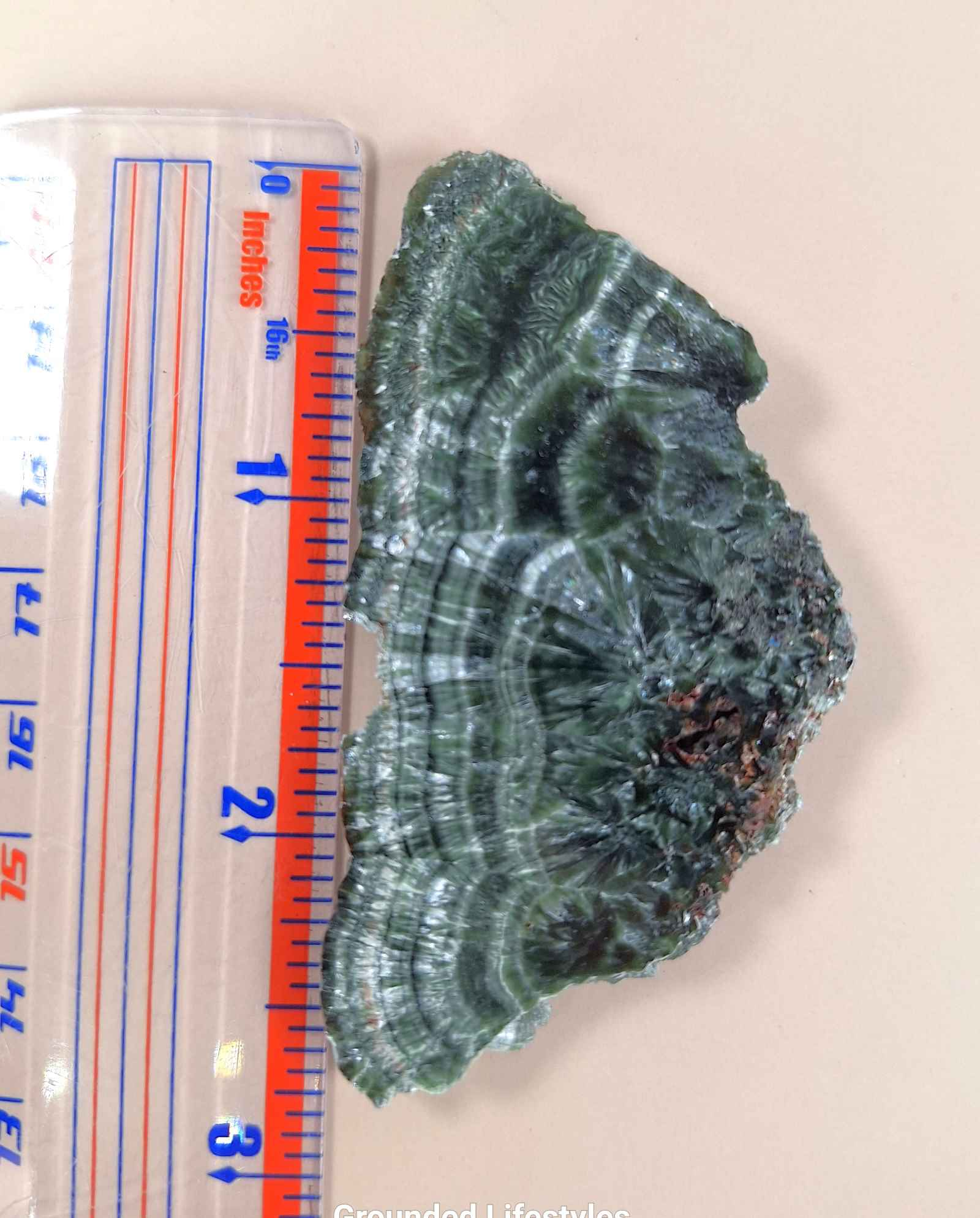 Seraphinite Slab Siberia Russia - Image 3