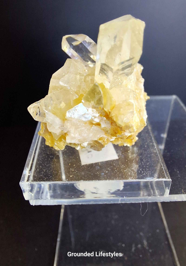 Star Mica (Muscovite) on Cathedral Quartz Minas Gerais, Brazil - Image 3