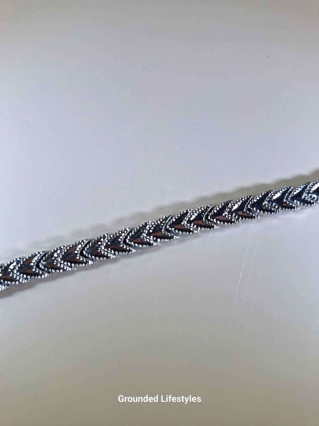 Silver Magnetic Bracelet