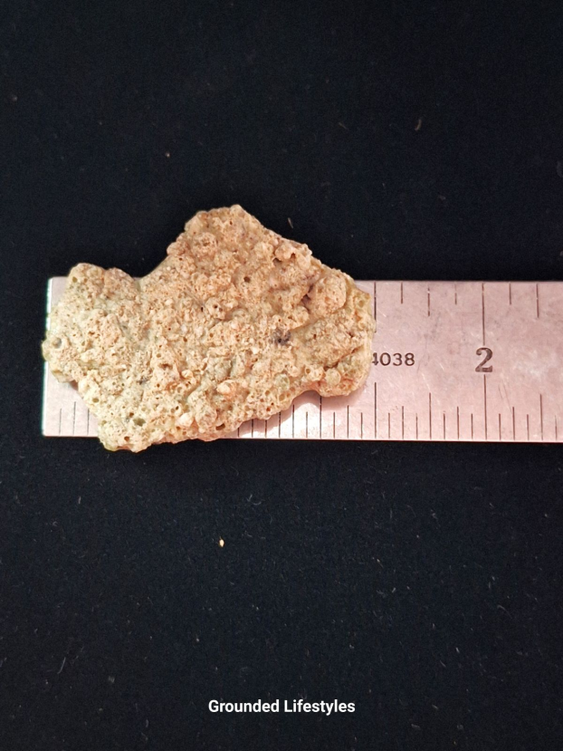 Historic Trinitite piece 5.6 grams for display and educational collections.