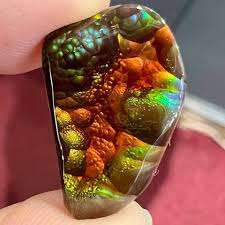 fire agate specimen