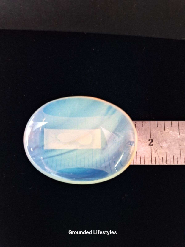 opalite pillow polished stone 1.75 inch