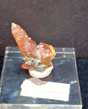 red zincite mineral specimen from Poland