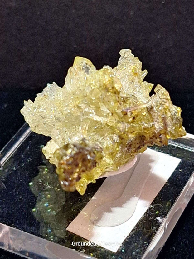 green zincite mineral specimen from Poland