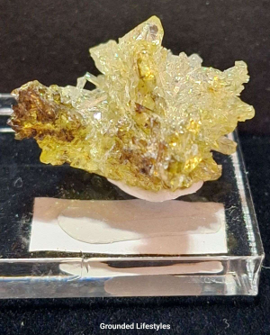green zincite mineral specimen from Poland