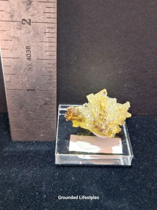 green zincite mineral specimen from Poland