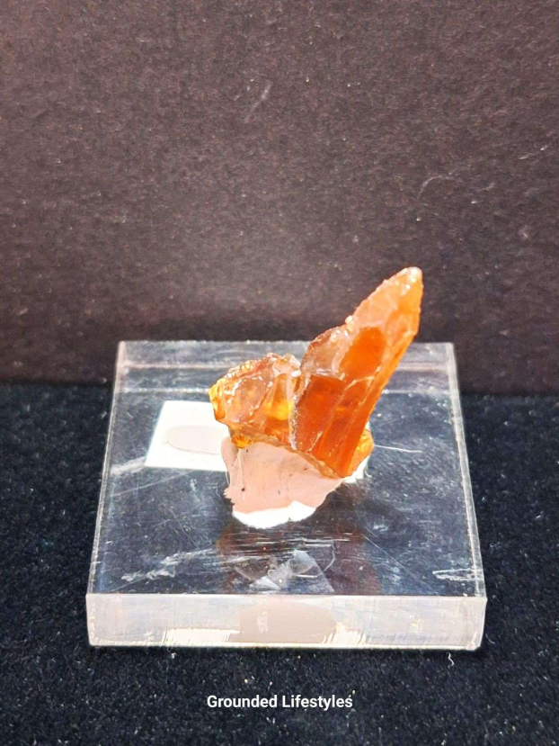 red zincite mineral specimen from Poland