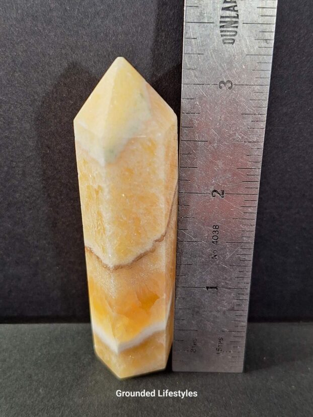 Banded Calcite Point Mexico