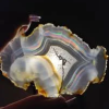 Iris agate slab