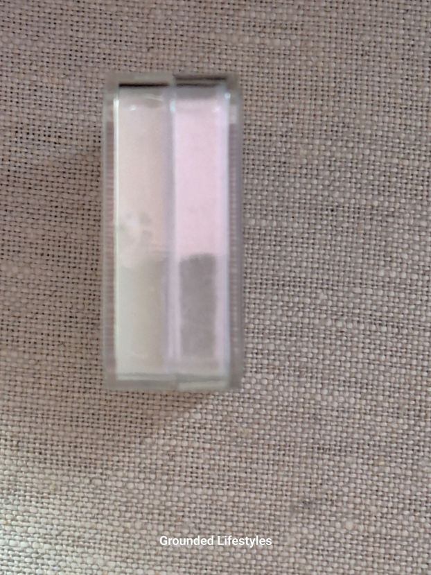 lunar meteorite Bechar 003 sample from Sahara Desert in display container