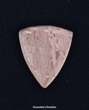 natural iron meteorite guitar pick 1 inch Swedish octahedrite