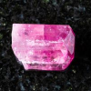 sample of raw rubellite