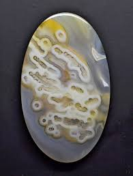 Tube Agate Cabachon