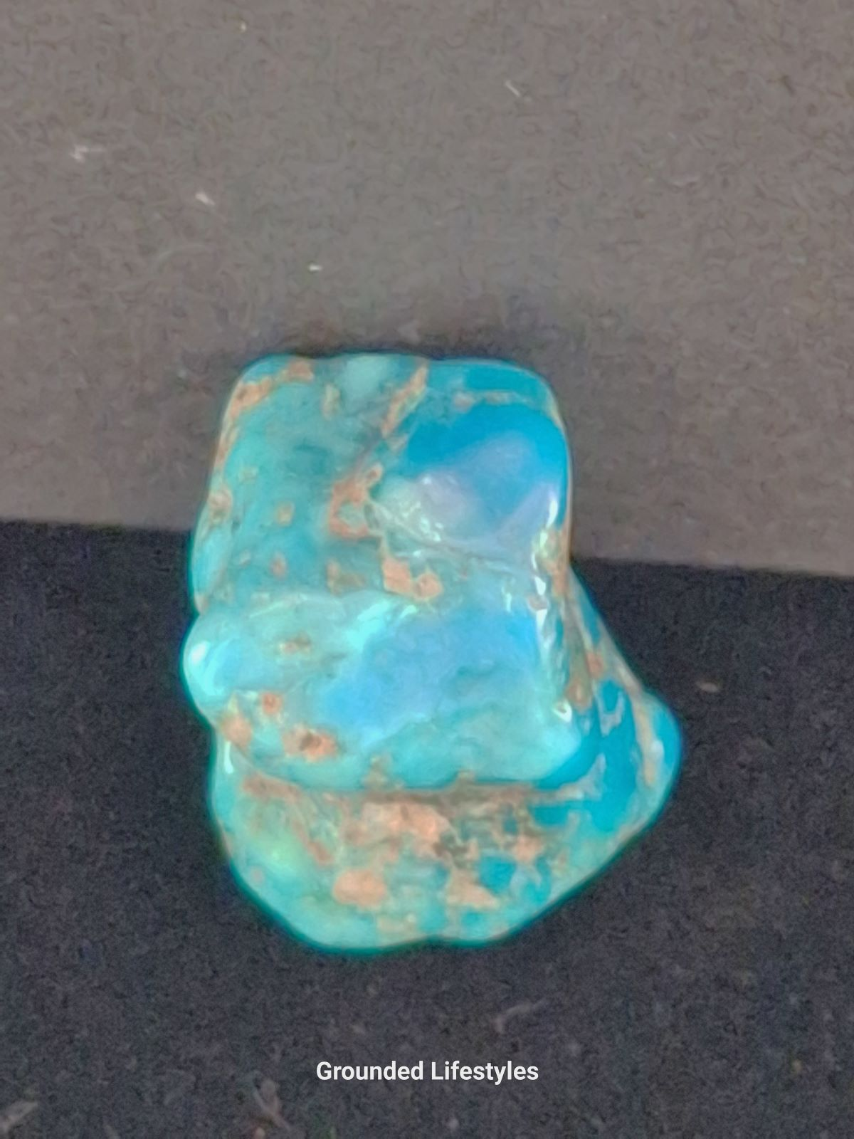 natural Kingman turquoise 1 inch nugget vintage collectible stone