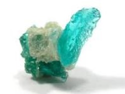 paraiba tourmaline in albite