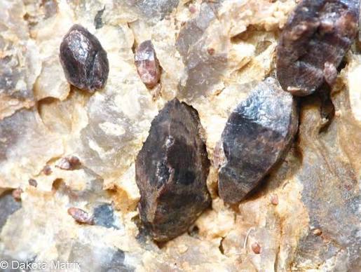 Zircon Crystal Saranac Mine, Bancroft Ontario