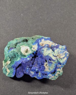 Chrysocolla with Azurite – Bisbee, Arizona