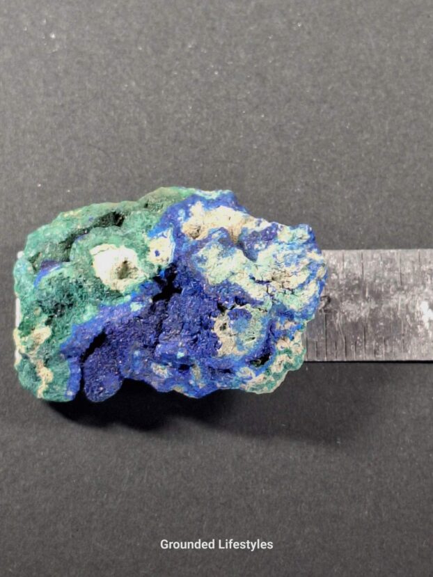 Chrysocolla with Azurite – Bisbee, Arizona