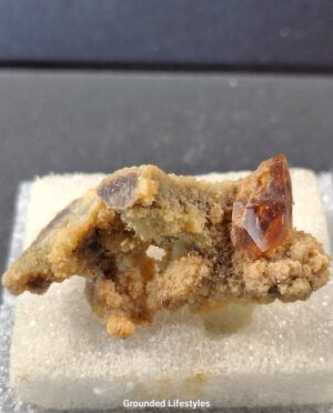 Golden Barite with Yellow Calcite – Elk Creek, South Dakota