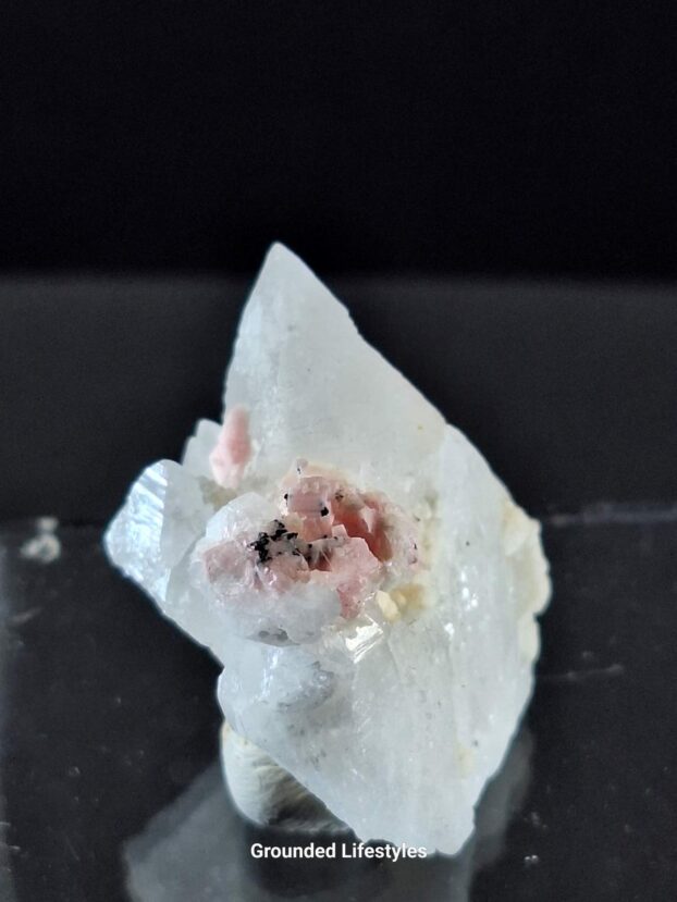 Rhodochrosite with Quartz – American Tunnel, Silverton, Colorado