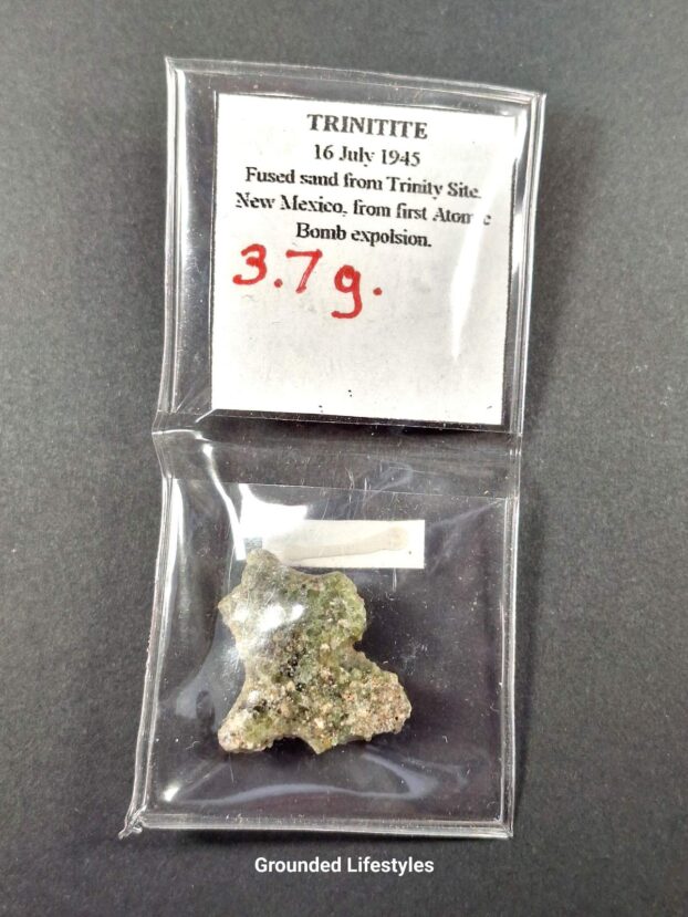 Trinitite Specimen New Mexico