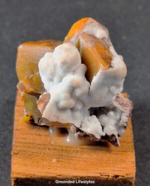 Wulfenite with White Matrix – Los Lamentos, Mexico
